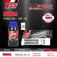ราคา ♝YSS ชุดสปริงโช๊คหน้า FORK SPORT KIT โหลด Forza300 / Forza350 ปี '18 > ( โหลดเตี้ยลง ) [ โช๊ค YSS แท้ ประกันโรงงาน 1 ปี ]✍ (1735042559846614224)