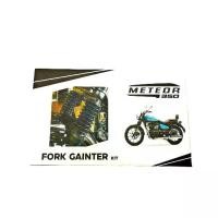 ราคา ยางหุ้มโช๊ค สำหรับ Royal Enfield Meteor350 Intercepter,650 Gt650,ยางซับโช๊ค Fork Gaiters (1734654599138870517)