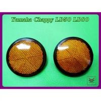 ราคา YAMAHA​ CHAPPY​ LB50​ LB80 - FRONT​ FORK​ SET REFLECTOR "AMBER"​ // ทับทิมสะท้อนแสง (1735062822477727076)