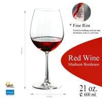 ราคา รุ่นอัพเกรดโปรดี แก้วไวน์ แก้วไวน์แดง แก้วโอเชี่ยน Red Wine Glass แก้วไวน์แดง by Ocean Glass 1015A21 Madison Bordeaux ราคาถูก แก้ว แก้วน้ำ ครัว แก้วเก็บความเย็น (1735508683141383336)