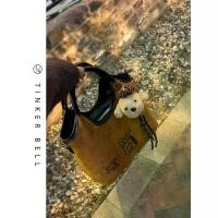 ราคา Vintage Caramel Color Tote Bag for Women 2025 New Luxury Niche Printed Handbag High-end Crossbody Bag (1733182882847753222)