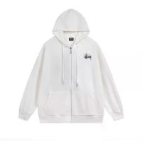 ราคา Stussy SS22 Basic Zip Hoodie | Classic Logo Print | Unisex Full-Zip Sweatshirt (1735154113119029102)
