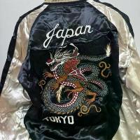 ราคา พร้อมส่งไม่ต้องรอพรี พร้อมส่ง ️WORST×VANSON T.F.O.A sukajan jacket เสื้อปักลายมังกร เสื้อแจ็คเก็ตญี่ปุ่น ซูกะจัน สุกะจัน XXL รอบอก 25.5 นิ้ว แขน 32 ยาว 28 แจ็คเก็ตของใหม่มือหนึ่ง (1732774982595478629)