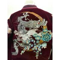 ราคา พร้อมส่ง เสื้อ sukajan jacket เสื้อปักลายญี่ปุ่น เสื้อแจ็คเก็ตญี่ปุ่น เสื้อซูกะจัน สุกะจัน มังกร กำมะหยี่ สีแดงไวน์ (1730314299220002917)