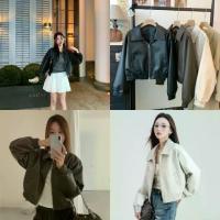 ราคา jacket เสื้อแจ็คเก็ตแขนยาว เนื้อผ้าหนังอย่างดี ทรงเกร๋ๆๆ ใส่คลุมกันลม กันแดด กันหนาว (1734770767426848228)