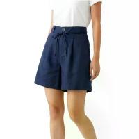 ราคา PORTLAND กางเกงขาสั้น ลีนิน สีกรมท่า / Linen-Blend Tailored Shorts (Navy) ฝ่ายขาย (1735255345205970234)