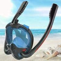ราคา Diving Mask, Full Face Snorkeling Mask, Full Face Snorkel, Dual Breathing Diving Mask. (1735418145209615688)
