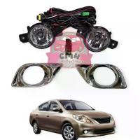 ราคา ไฟหน้า LED / ไฟตัดหมอกLed Fog Lights, Spotlights, Nissan Almera, Almera 2011 2012 2013, Chrome Mask (1735225789544564343)