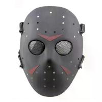 ราคา หน้ากาก Mask Friday The th วันศุกร์ที่ 13 Jason Voorhees เจสัน วอร์ฮีส์ C-1 สีดำ วัสดุ PC เกรด A สุดโหด สยองขวัญ Horror (1734818130278057559)