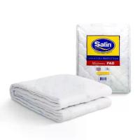 ราคา Certified Products[Hot Item] Satin Satin Mattress Protector Helps preserve and extend the life of your mattress. For mattresses up to 8 inches thick (1732658514409718859)