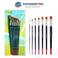 ราคา I-paint ชุดพู่กัน 7ด้าม ชนิดหัวแบน เบอร์ 4,8,12,14,18,20,24 ขนาดใหญ่พิเศษ! (1ชุด) (1735000137488827505)
