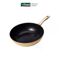 ราคา Seagull กระทะทรงลึกเซรามิค อีลีท อินดักชั่น ขนาด 28 ซม. Elite Ceramic Deep Fry Pan Induction (1735258843791394318)