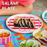 ราคา ที่นิยมมากที่สุด Sardine - จานเซรามิค จานอาหาร (Plate) สี Salami ขนาด 10" (1735493703051085483)