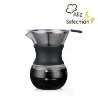 ราคา Coffee Dripper, Drip Pot, Drip Coffee Maker, Portable Drip Coffee, Coffee Drip Set, Coffee Dripper, Equipment for Coffee Lovers, Size 200ml 400ml with Filter Alizselection (1735133994689987971)