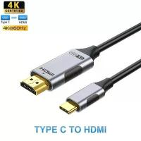 ราคา USB C to HDMI Cable 4K@30Hz Hi-Speed C to HDMI Adapter for TV Monitor Projector USBC Thunderbolt 3/4/5 for iPhone 16 15, Galaxy (1735331543092659383)