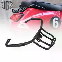 ราคา ตะแกรงหลังเวสป้าพิงต่ำ สีดำ พิงต่ำ for Vespa S125 S150 LXV150 2013-2022 2023 Motorcycle Aluminium Rear Luggage Rack Bracket Tailstock Shelf Holder (1734842763057071602)