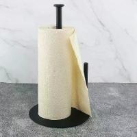 ราคา Cross-border stainless steel paper towel holder, kitchen roll paper rack, cling film storage rack, no-drill kitchen vertical paper towel organizer (1735045903813674296)