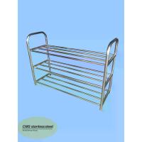 ราคา CMS ชั้นวางรองเท้าสแตนเลส ชั้นวางของ สแตนเลส ความยาว80ซม.(Stainless steel shoe rack stainless steel shelf) (1729808154524551285)