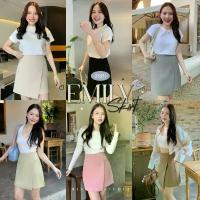 ราคา 【ส่งฟรี】 ✪Emily Skirt - กระโปรงสั้น ทรงเอ เอวสูงกระโปรงทำงาน MT.STDO✍ (1735491890712708869)