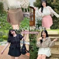 ราคา Keson Skirt (กระโปรงเกสร) กระโปรงอัดพลีสสาวอวบอ้วน มีซับในเป็นกางเกง กระโปรงไซส์ใหญ่ ใส่ทำงานใส่เที่ยว (1735048086965683903)