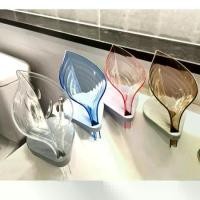 ราคา Leaf SOAP dish ที่วางสบู่ กล่องสบู่ ทรงใบไม้ สำหรับวางสบู่ วางในห้องน้ำ สีชมพู (1735406867121144917)