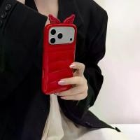 ราคา Soft leather case, quilted design, elegant Korean style, suitable for iPhone 14 15 16 17 Pro Max Plus, not slippery like soap. Smooth leather surface, 6 solid colors, soft TPU ma (1734748356810802571)