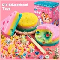 ราคา ขาย DIY ขูด สบู่ชีส สายรุ้ง เรนโบว์ เจอลูกปัดข้างใน Rainbow Soap Treasure เกมสมอง สร้อยข้อมือ DIY ของเล่นทางโบราณคดี (1735407098418136099)