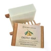 ราคา Castile soap (O Oil Soap 100%) - unscented soap สบู่น้ำมันมะกอก บริสุทธิ์ สูตรไม่มีน้ำหอม - สบู่แฮนด์เมด สบู่ธรรม... (1734577085634610469)