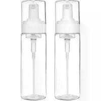 ราคา 2PCS Foam Pump Bottle, Foaming Dispenser Bottle, Foaming Hand Soap Dispensers, Travel Size Foam Spray Bottles for Body Wash, Lash Cleanser, Shampoo, 200 ml/7 OZ (1734799496510145660)