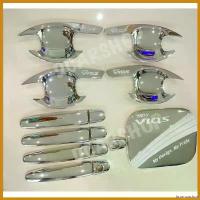 ราคา bromoashop คุณภาพรับประกันได้ เบ้ารองมือเปิด+ครอบมือจับ+ฝาถัง VIOS วีออสปี 2007-2012 สีโครเมี่ยมRD car รถยนต์ บาน จับ ประตู กุญแจล็อค บานเลื่อน ครบ ชุด รถจักร Sticker (1730377597164685382)