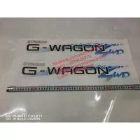 ราคา อุปกรณ์แต่งรถ 4WD สติ๊กเกอร์แบบดั้งเดิม ติดรถ MITSUBISHI STRADA G-WAGON สำหรับติดแก้มท้าย คำว่า STRADA G-WAGON 4WD ติดรถ แต่งรถ sticker (1735225972414252807)