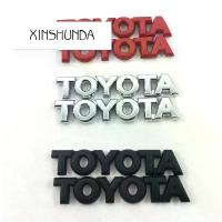 ราคา Toyota logo huruf car metal back XSD 2 x emblem car sticker decal Toyota (1732947477618591284)