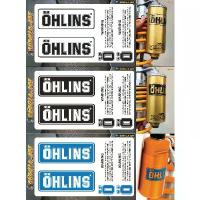 ราคา สติ๊กเกอร์ OHLINS โอลิน ติดกระบอกโช๊คหลังแก๊ส เกรดพรีเมี่ยม / Sticker shock absorber Ohlins (1735485978538706734)
