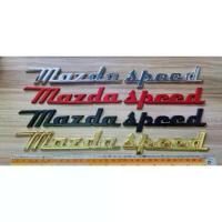 ราคา โลโก้ตัวอักษร มาสด้าสปีด งานโลหะ ขนาด 32 * 3 cm* Mazda speed * original letter logo car sticker for Mazda 2 3 6 CX5 CX3 (1735133350577079375)