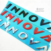 ราคา ▼โลโก้ตัวอักษรแยก อินโนว่่า โตโยต้า ติดด้านหลัง รถยนต์ INNOVA Letter Logo Car Auto Front Hood Emblem Sticker TOYOTA❊ (1735121958250514342)