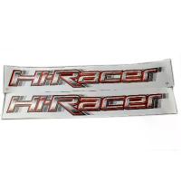 ราคา sticker Hi-Racer สีแดงดำ ติด mazda hi racer bt50 pro 2016 + สติ๊กเกอร์ hi racer 1 ชุด 2 ชิ้น (1735493561348490407)