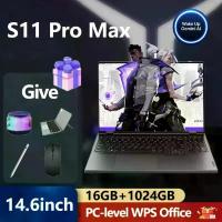 ราคา S11 Pro Max 2-in-1 PC-level WPS Office+Tablet 14.6นิ้ว 5G Android 16 16GB+1024GB แท็บเล็ต ปุ่มAI ทางกายภาพพิเศษ48MP+96MP (1735475455660951316)