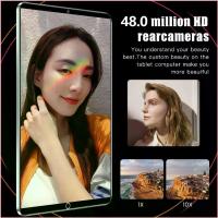 ราคา 2025 New Tablet Max80, Large 12-Inch Screen, 48Mp + 24Mp, 4 Hd Cameras, 16Gb 1024Gb Memory, Playing Various Games and Watching Videos, Supports 5Gwifi, Bluetooth Other Functions, (1734594041068750208)