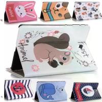 ราคา เคสโทรศัพท์หนัง PU พิมพ์ลายการ์ตูนสำหรับ Samsung Galaxy Tablet Case Tab S4 10.5 inch 2018 เอสเอ็ม T830 T835. (1733974251652744695)