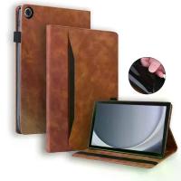 ราคา 【Crystal】 For Samsung Galaxy Tab A9 SM X110 Case X115 8.7 Inch PU Leather Business Folio Soft TPU Back Tablet Cover for Galaxy Tab A9 Case (1734851019880760744)