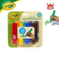 ราคา Crayola SuperTips เครโยล่า สีเมจิกล้างออกได้ 10 / 20/ 50 / 100 สี รับประกันสินค้า ของแท้ Crayola My First Crayola Washable Tripod Grip Markers เครโยล่า สีเมจิก ล้างออกได้ แท่งสาม (1735410220325307643)
