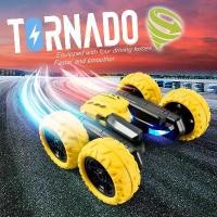 ราคา รถบังคับ ตีลังกา TORNADO แบบมีไฟ รถตีลังกา 360 องศา รถบังคับวิทยุ รถรีโมทบังคับ ของเล่น 4WD 2.4G RC car (1735459972580738197)