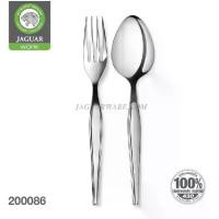 ราคา JAGUAR ช้อนส้อม สแตนเลส ลายออคิด ขอบตั้ง 12คู่ ตรา จากัวร์ หนา 2.0 mm. ลายออคิด ลายขอบตั้ง ช้อน ส้อม ช้อนส้อมทานข้าว Food Grade (1735307518087693427)