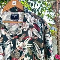 ราคา เสื้อฮาวายมือสอง Size 3XL (อก 50" ยาว 28") แบรนด์ PACIFIC BLUE ผ้า Rayon ตำหนิ : ด้ายรัน+เฟด สินค้าขายดีประจำเดือน (1735154228533495738)