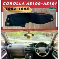 ราคา พรมปูคอนโซลหน้ารถ โตโยต้า โคโรล่า สามห่วง สีดำ Toyota Corolla AE100 AE101 พรมคอนโซลรถ พรม 3ห่วง ปี1992-1995 (1735229792448448473)