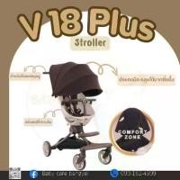 ราคา รถเข็นเด็กพกพา พับได้ รถเข็นV18 Plus Baobaohao (1731794092222875256)