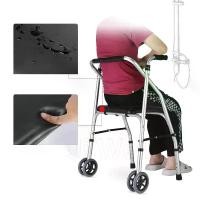 ราคา UiiWell รถเข็น Rollator รถเข็นหัดเดิน Wheelchair Rollator ช่วยพยุง ฝึกเดินสำหรับผู้ป่วย ผู้สูงอายุ มีเบรกและตะกร้าใส่ของ (1731181029866440888)