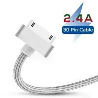 ราคา สายชาร์จ USB ชาร์จเร็วสำหรับ Apple iPhone 4/4S/3GS/3G, iPad รุ่น 1/2/3 และ iPod Nano Touch (ขั้วต่อ 30 พิน) อะแดปเตอร์ชาร์จเดิมและสายซิงค์ข้อมูล (1735154174971250444)