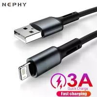 ราคา [COD] สายชาร์จ USB ชาร์จเร็วสำหรับ iPhone 12 11 Pro Max 10 X XR XS 6 6s 7 8 Plus SE สายยาว 2 ม. 3 ม. สายสั้น 25 ซม. สายชาร์จและถ่ายโอนข้อมูลสำหรับ Apple iPhone (1735153588532840143)