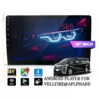 ราคา สินค้าพร้อมส่ง เครื่องเสียงติดรถยนต์ Vellfire/Alphard หน้าจอ 4K ระบบ Android 10.1 พร้อมหน่วยความจำ 2GB RAM 16GB ROM หน้าจอ IPS 2.5D รองรับ WIFI และ GPS แบบ 2DIN (1734601118777706220)